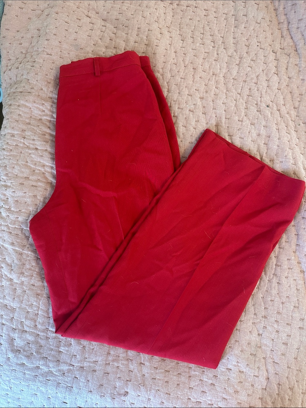 Ralph Lauren Red Tailored Trousers